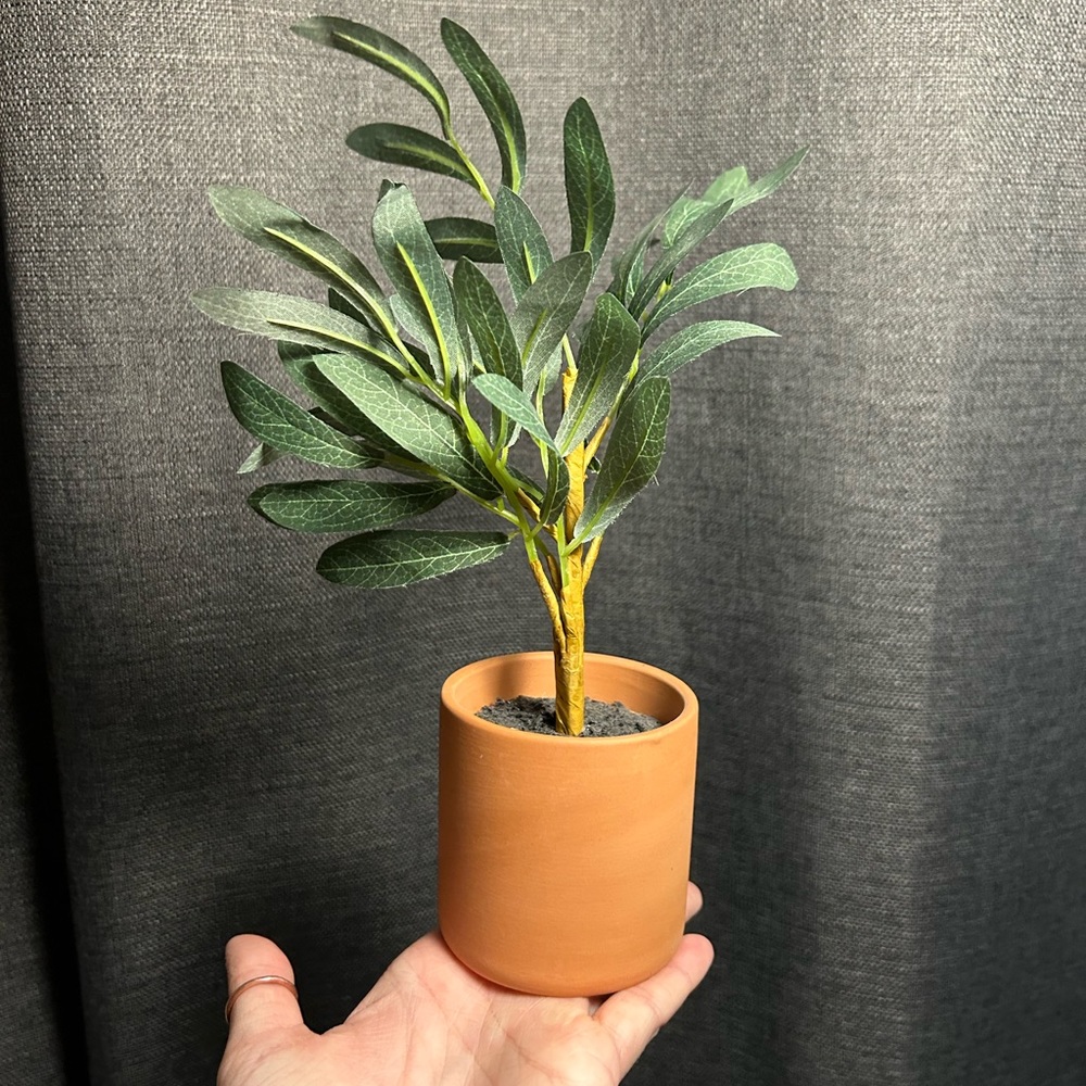 Small fake plant